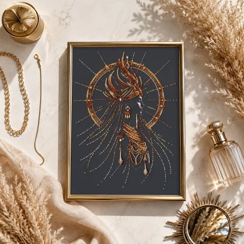 Born to Shine Bead Embroidery