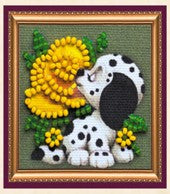 Puppy Mini Bead Embroidery