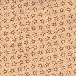 Quilt Back - 108" - Patriotic Print #36 Antique Red