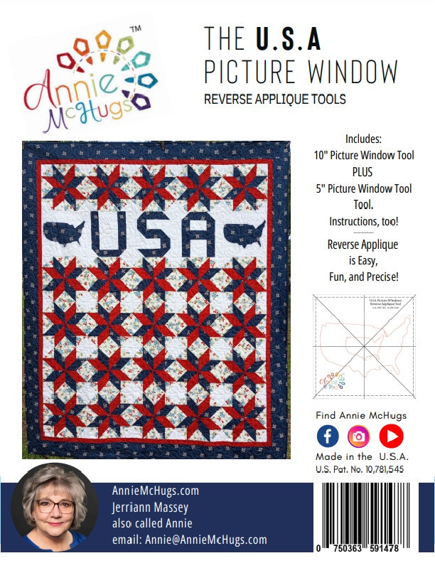 USA Picture Window Reverse Applique Tool