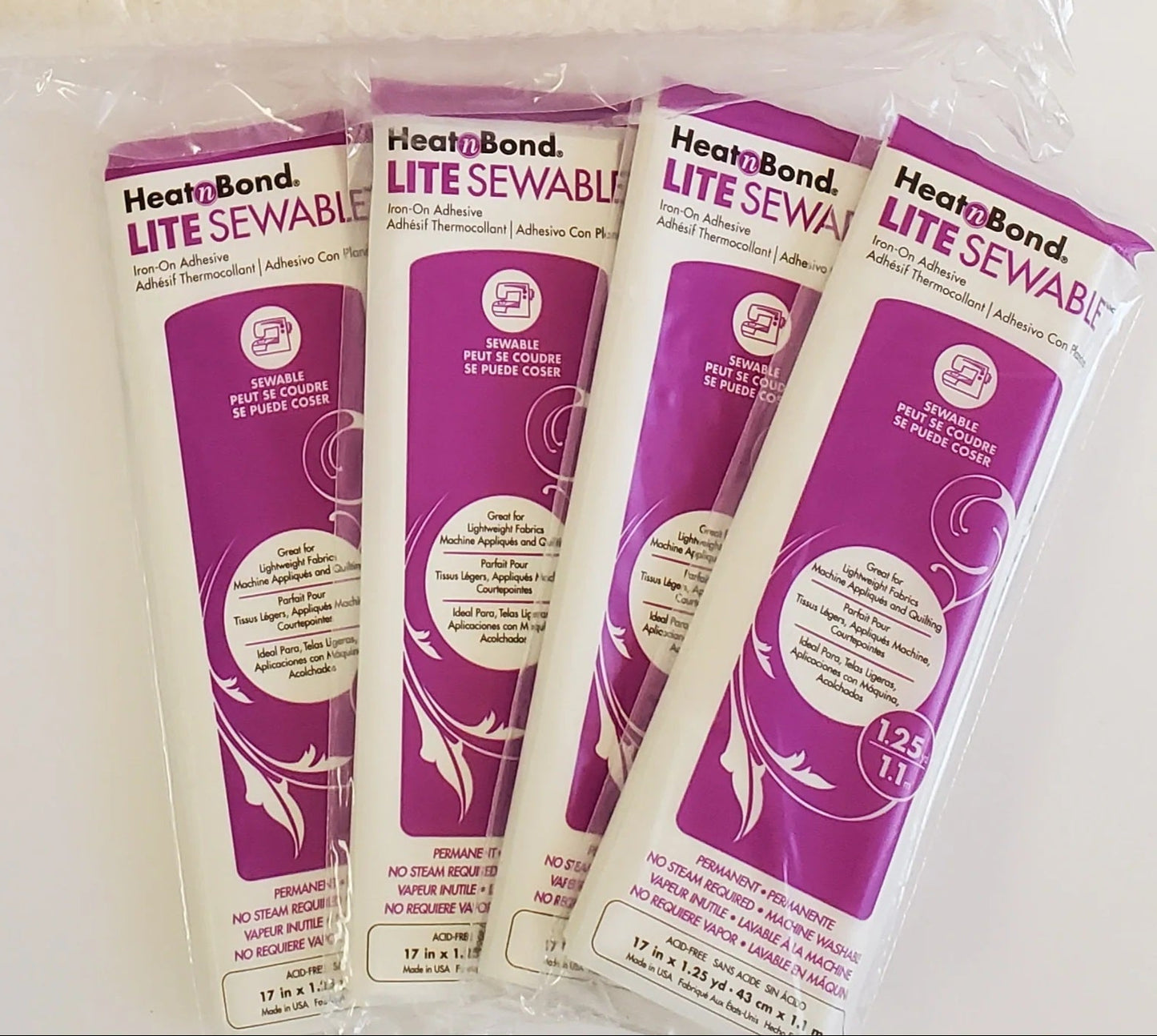 Heat N Bond Lite 17in x 1.25 yd