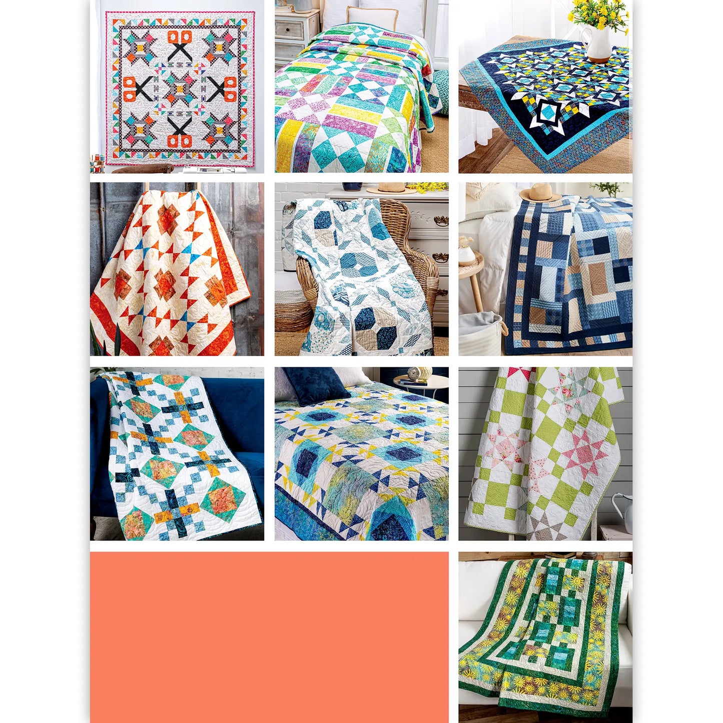 Creative Two-Block Quilts Book