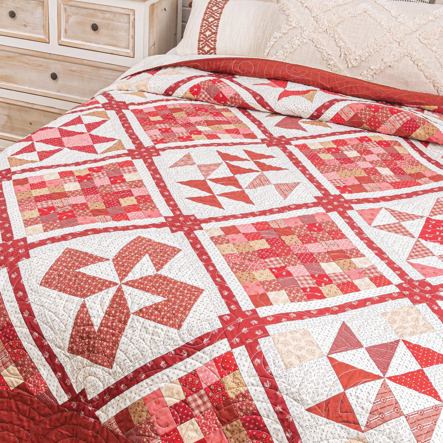 Mix and Match Sampler Settings Quilt Pattern Book