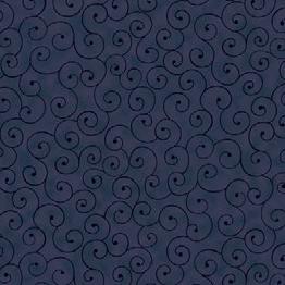 Quilt Back - 108" - Tilt a Whirl Navy