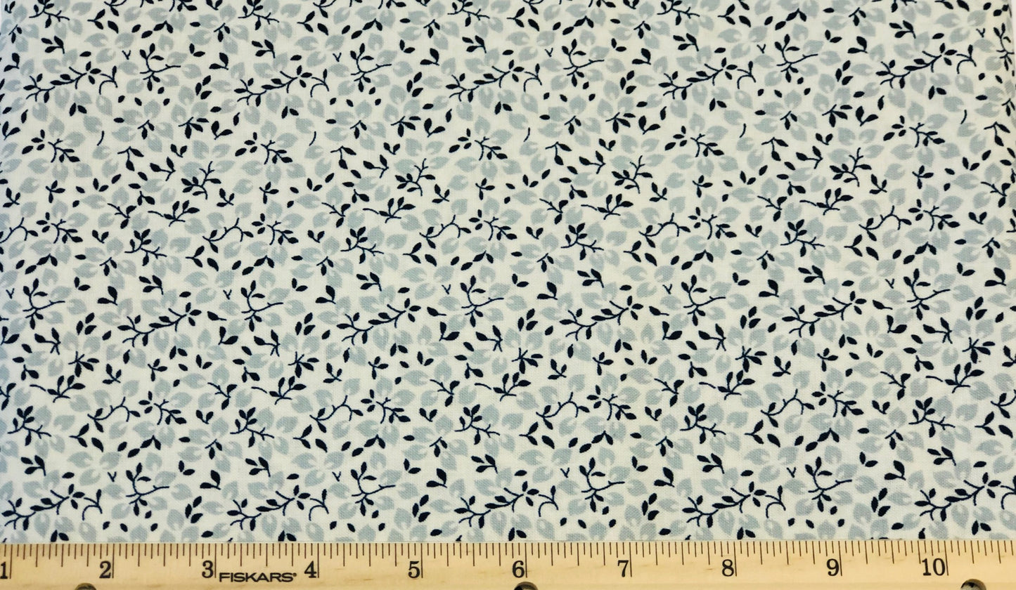 Armour Blue Vines Antique