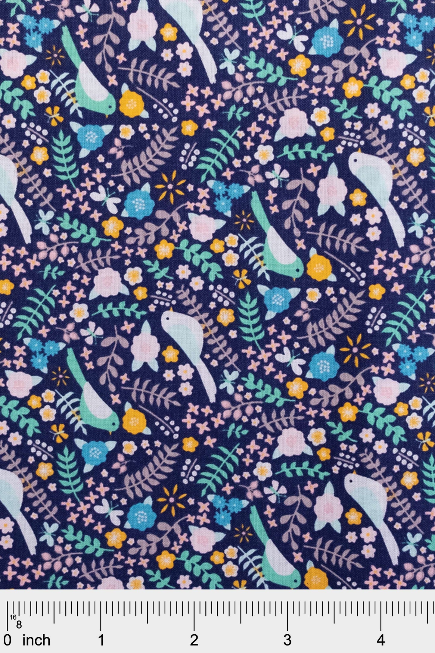 Lily and Loom Dreamfield Bird Garden Navy