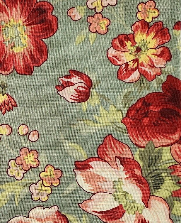 Dusty Roads Main Floral Sage