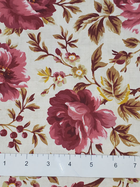 Heritage Home Main Floral Cream