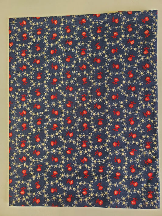 Heritage Home Floral Dots Navy