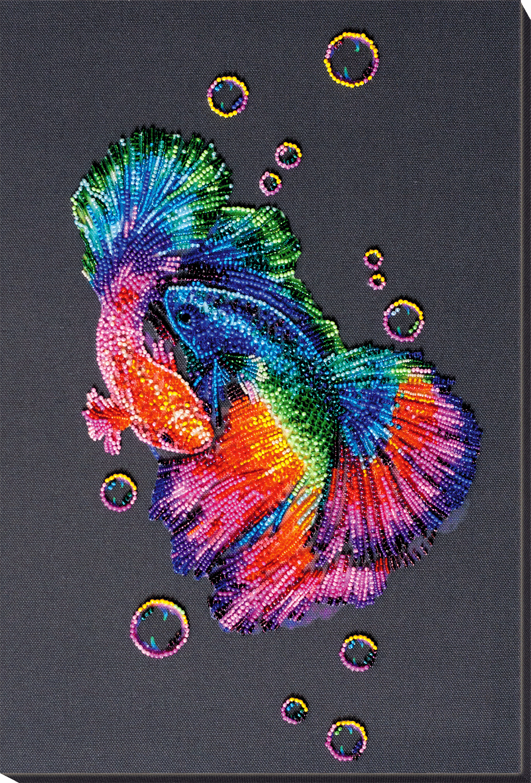 Rainbow Dance Bead Embroidery