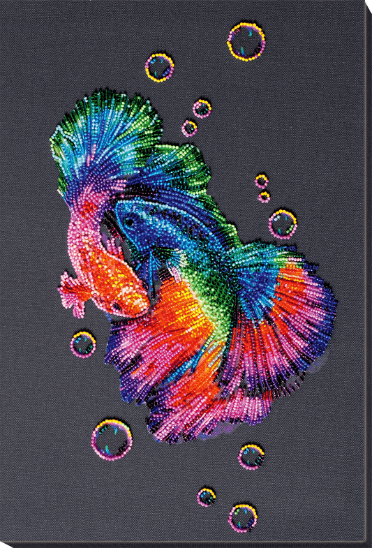 Rainbow Dance Bead Embroidery