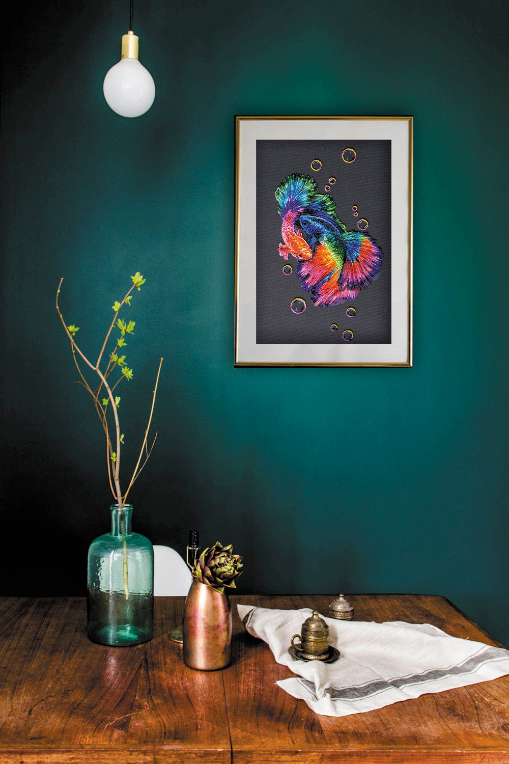 Rainbow Dance Bead Embroidery