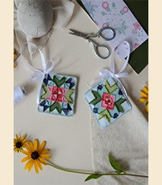 Spring Kaleidoscope Bead Embroidery