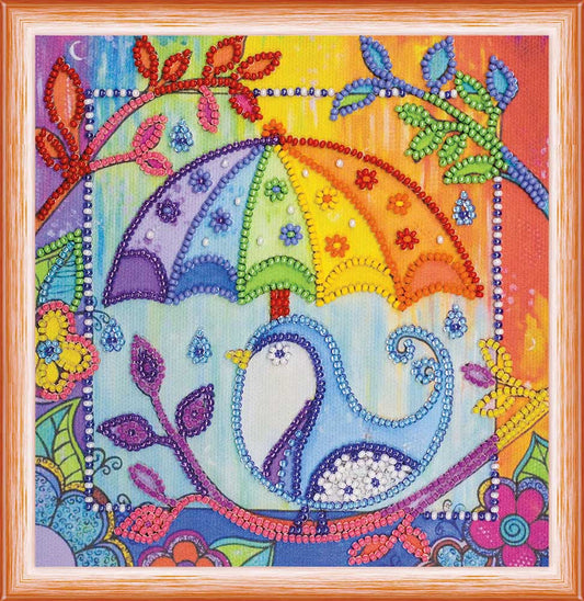 Summer Rain Bead Embroidery