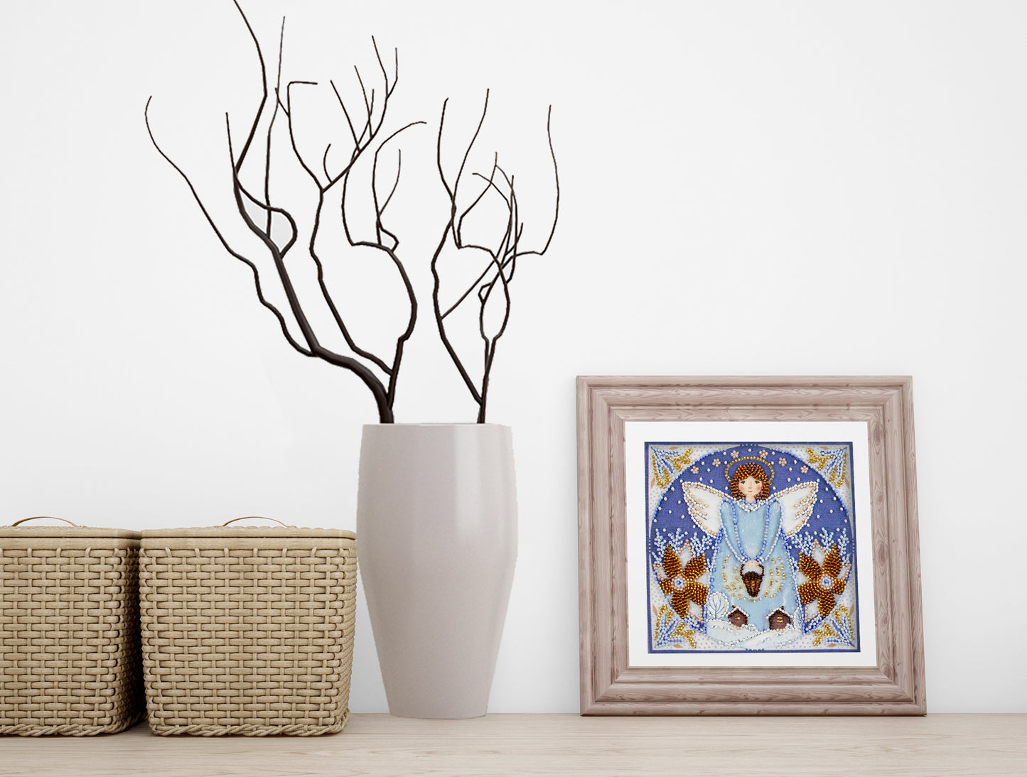 Little Angel Bead Embroidery