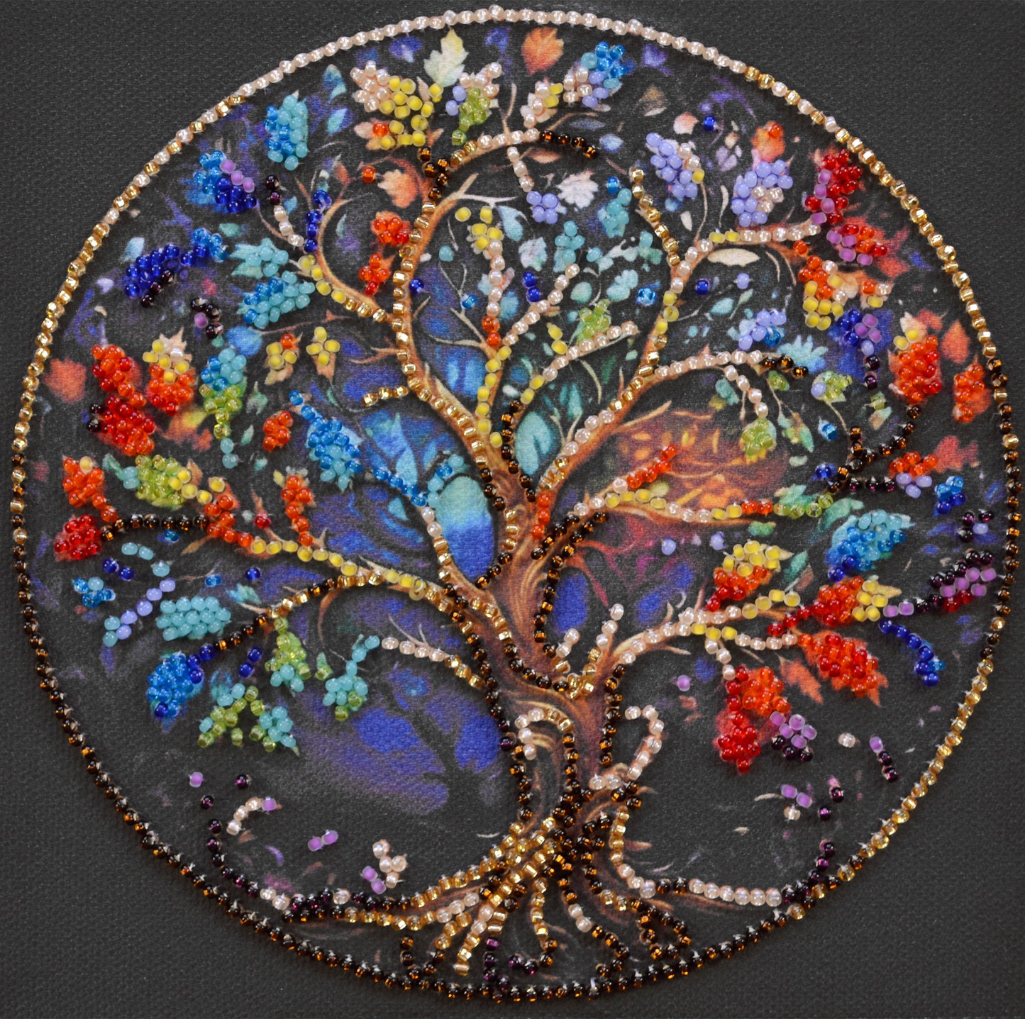 Color of Life Bead Embroidery