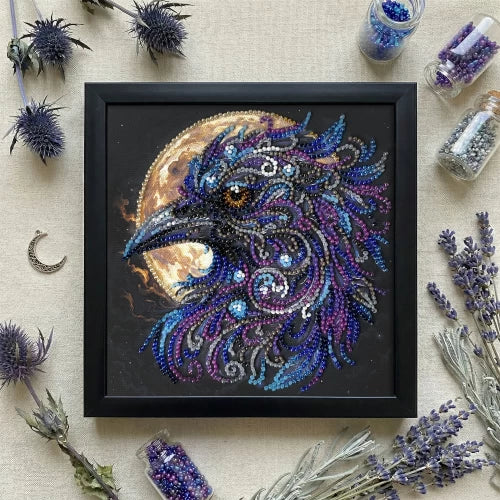 Amber Gaze Bead Embroidery
