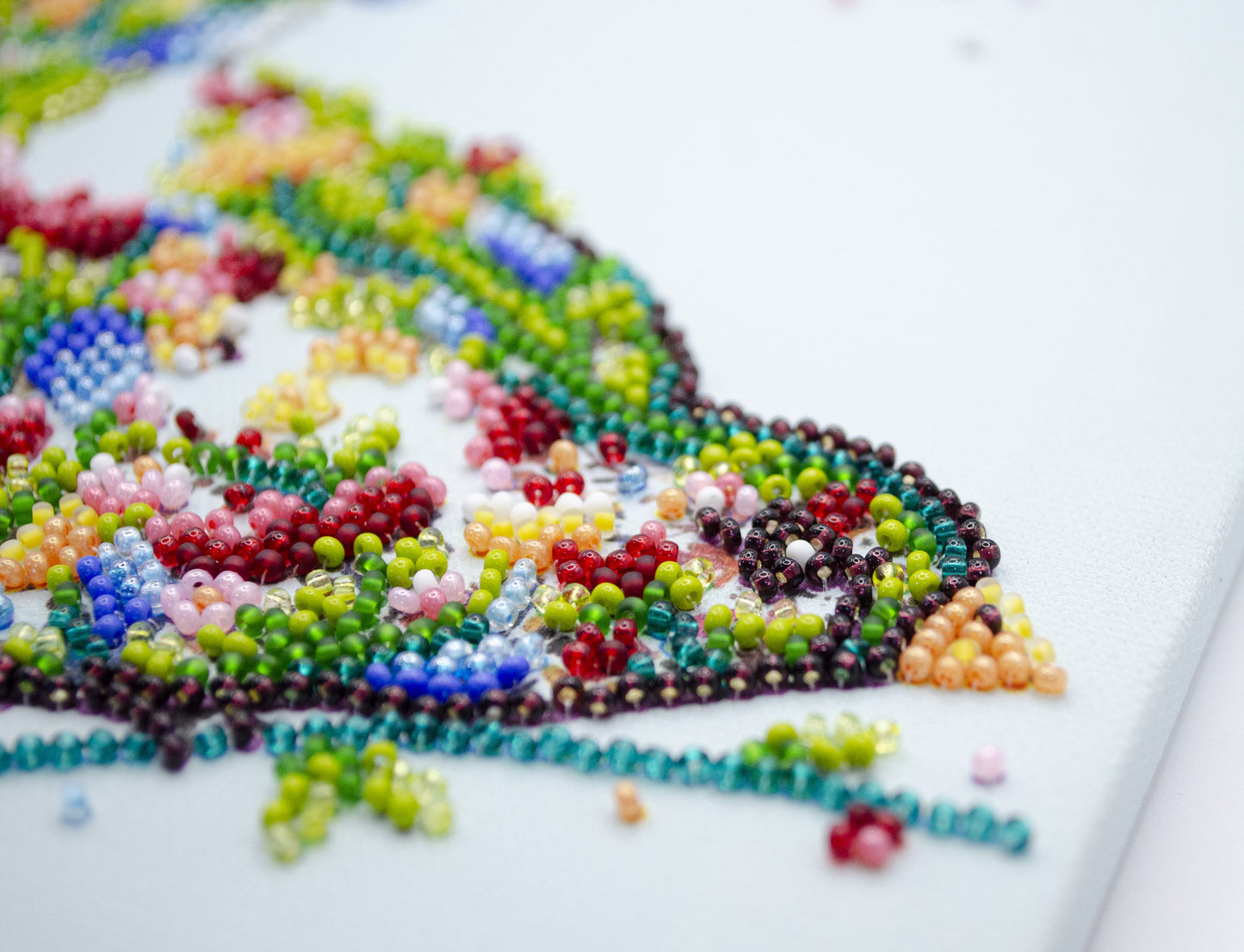 Singing Bird Bead Embroidery