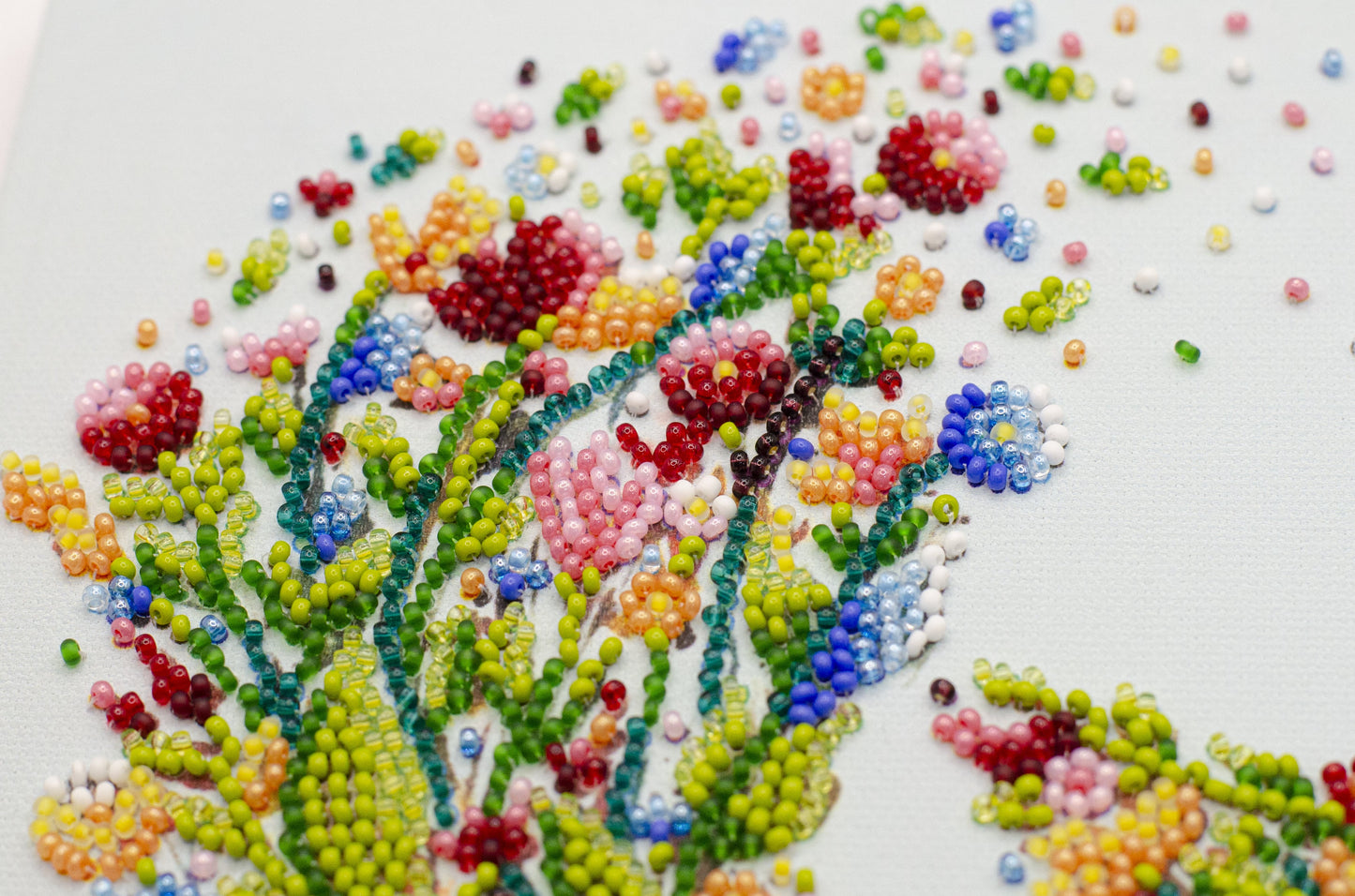 Singing Bird Bead Embroidery