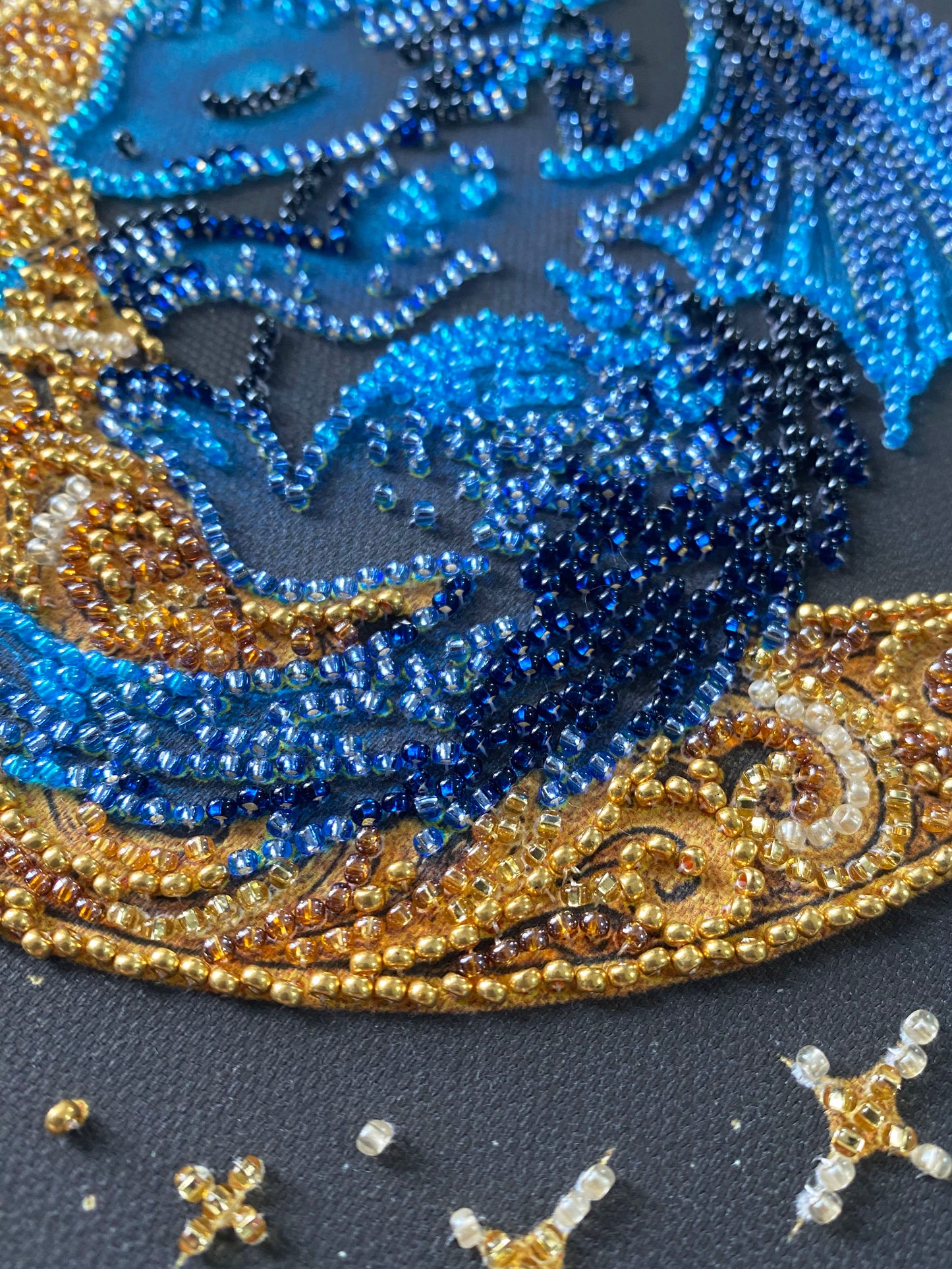 Little One of Moonlit Legends Bead Embroidery