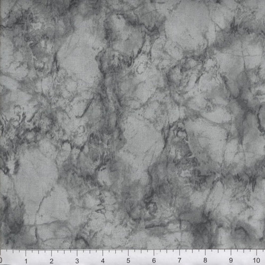 Quilt Back - 108" - Marble Tonal Light Gray