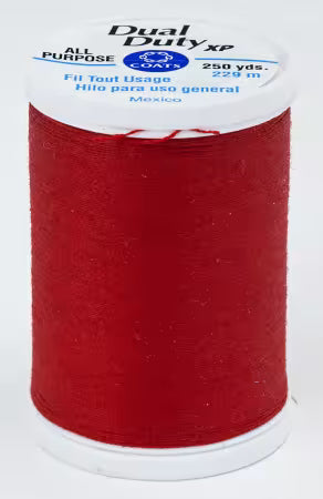 Thread Spool - Poly-Cotton Red