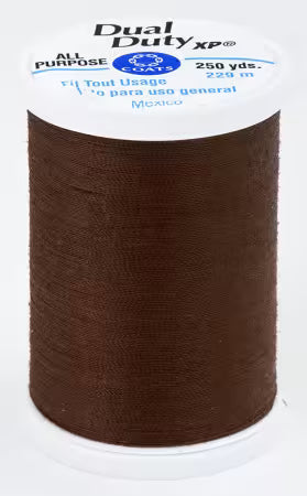Thread Spool - Poly-Cotton Dark Brown