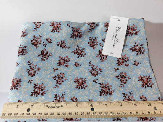Stitches and Stripes Medium Floral Blue