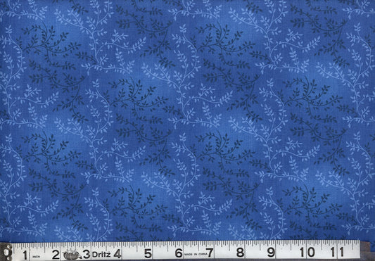 Quilt Back - 108" - Tonal Vineyard Blue