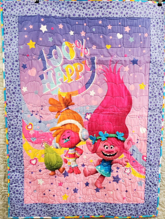 Trolls Quilt Kit