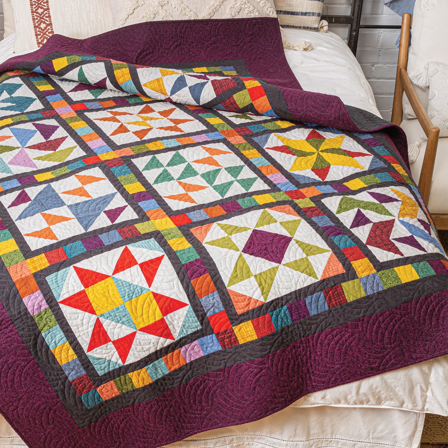 Mix and Match Sampler Settings Quilt Pattern Book