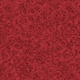 Quilt Back - 108" - Tilt a Whirl Ruby