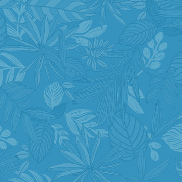 Collage Rainforest Norse Blue