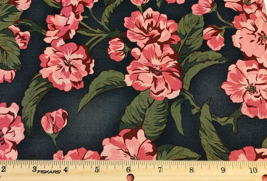 Orchard Blossom Main Floral Gray