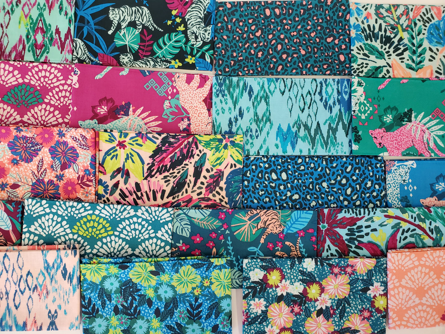 Fat Eighth Bundle - Boundless Lush Collection - 20 piece - 2.5 yards ...