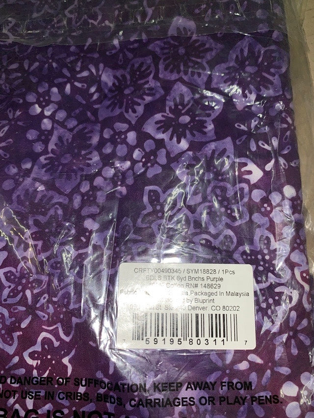 Batik Bnchs Purple